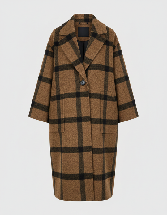 Eleganter Langer Wollmantel Damen | R&B