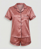 Satin Komfort Pyjama Set Damen | R&B