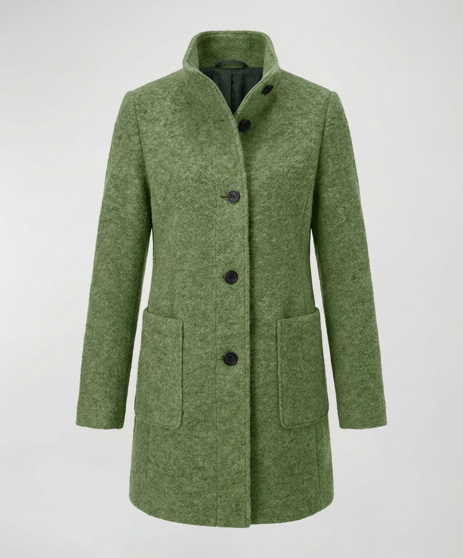 Eleganter Vintage Wollmantel Damen | R&B