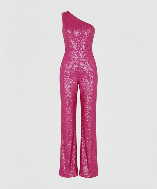 Moderner Pailletten Jumpsuit Damen | R&B