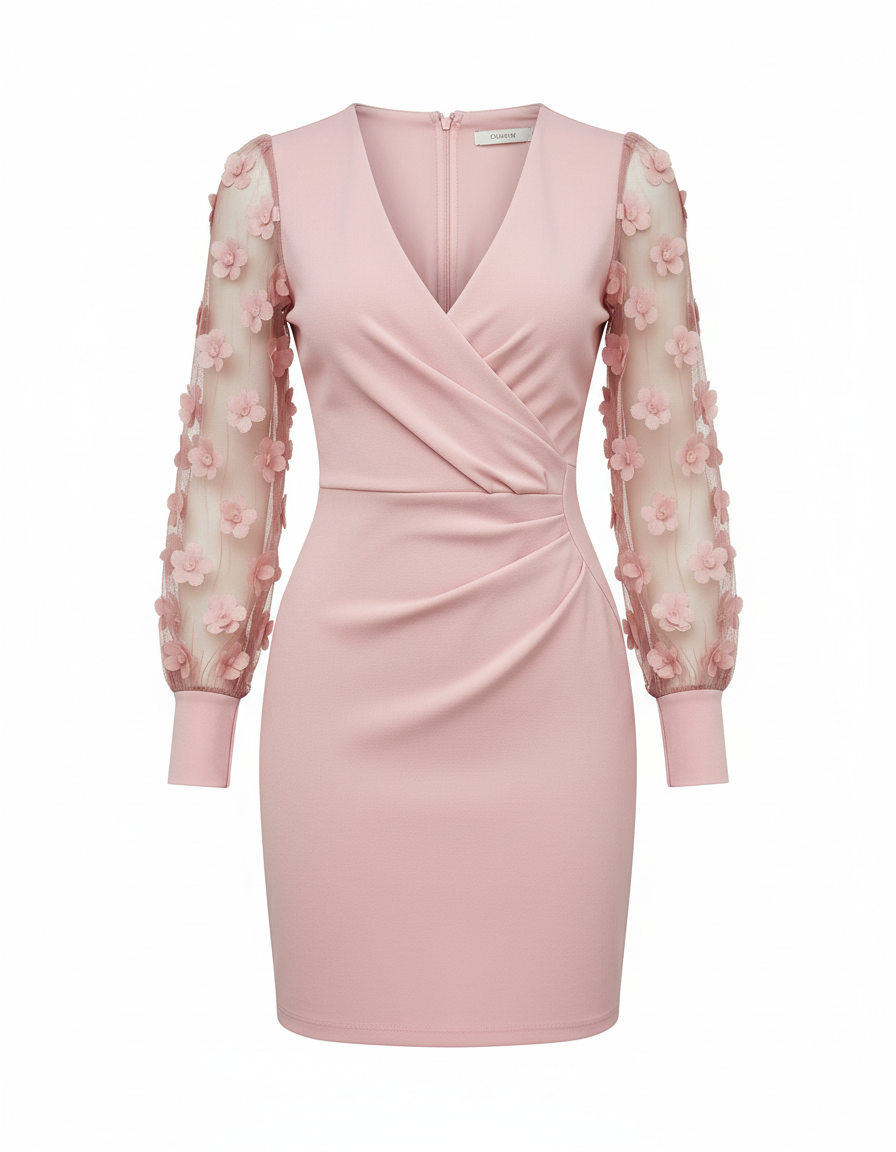 Festliches Spitzen Cocktailkleid Damen | R&B