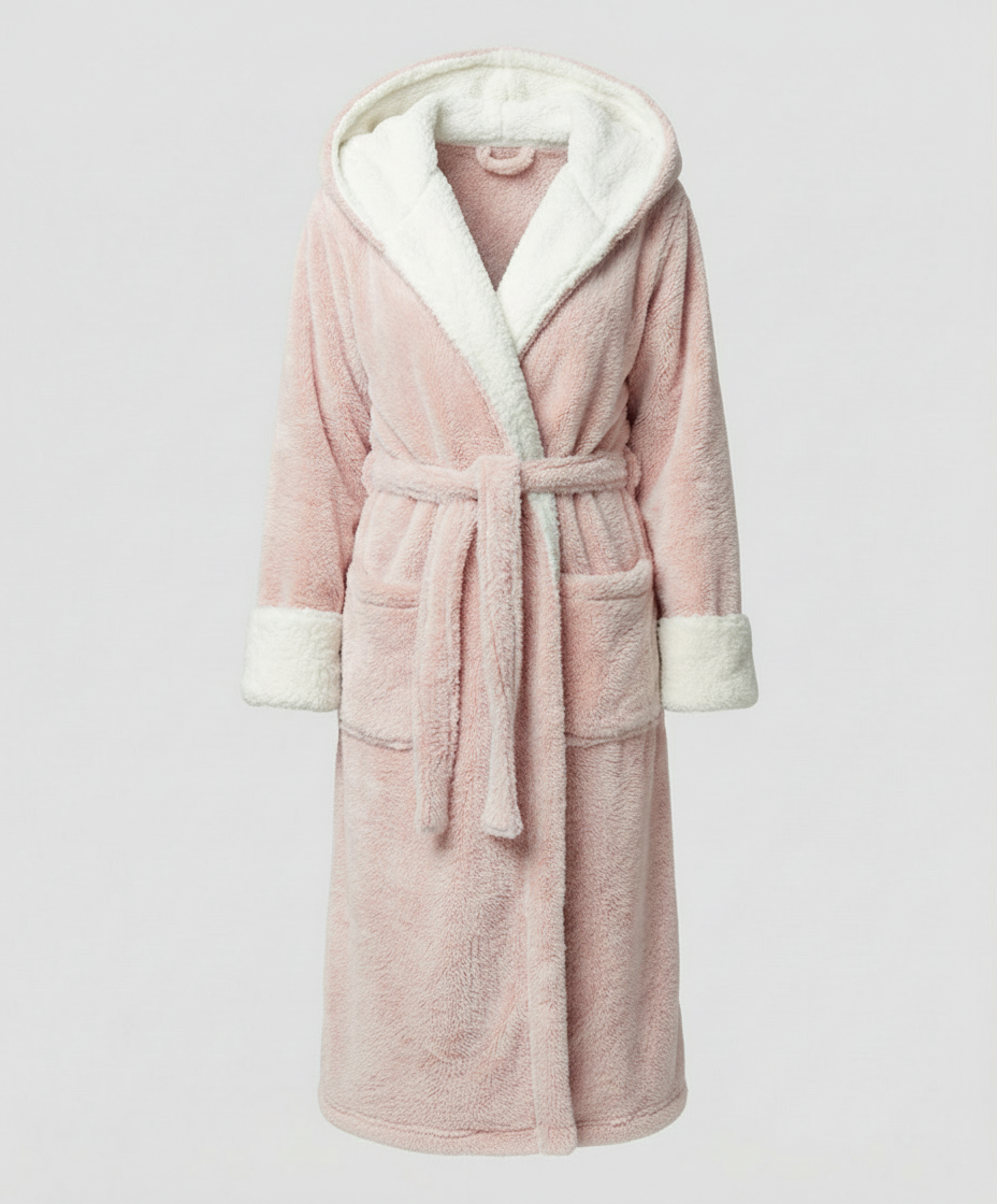 Kuscheliger Fleece Morgenmantel Damen | R&B
