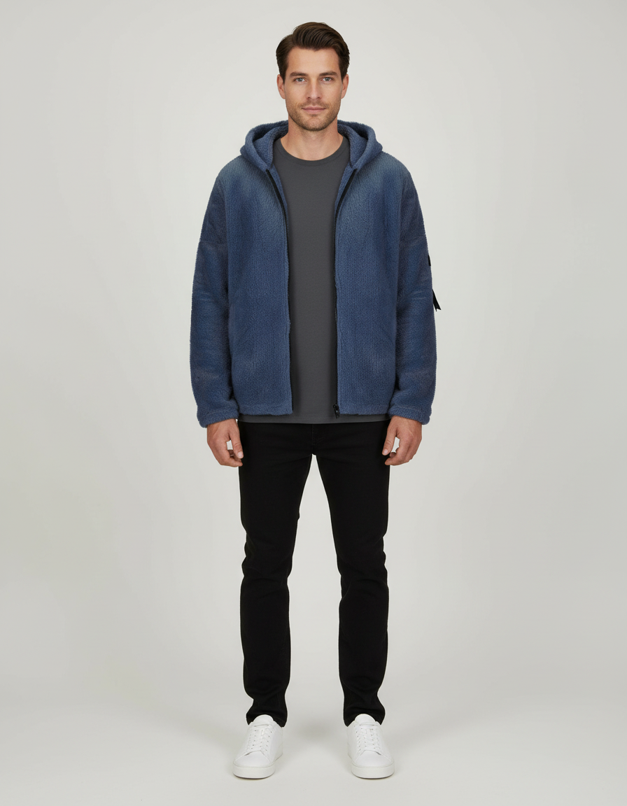 Schwere Fleece Winterjacke | R&B