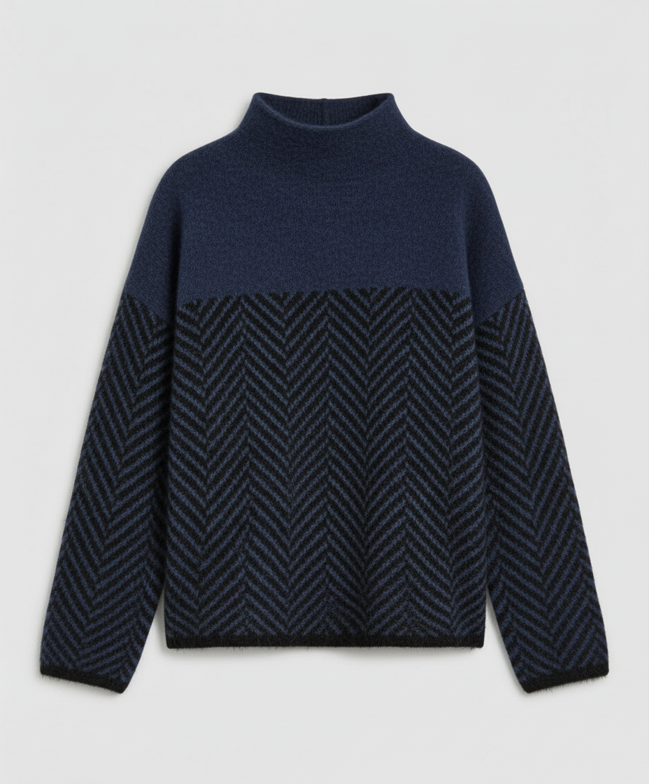 Weicher Elegante Rollkragenpullover | R&B