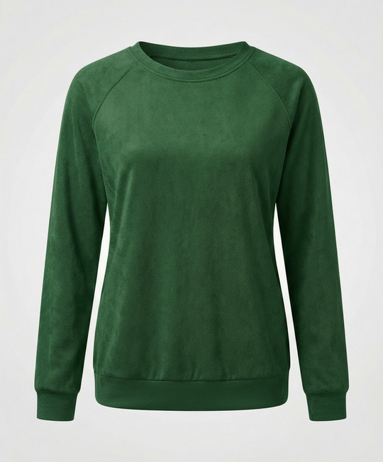 Bequemes Rundhals Sweatshirt Damen | R&B