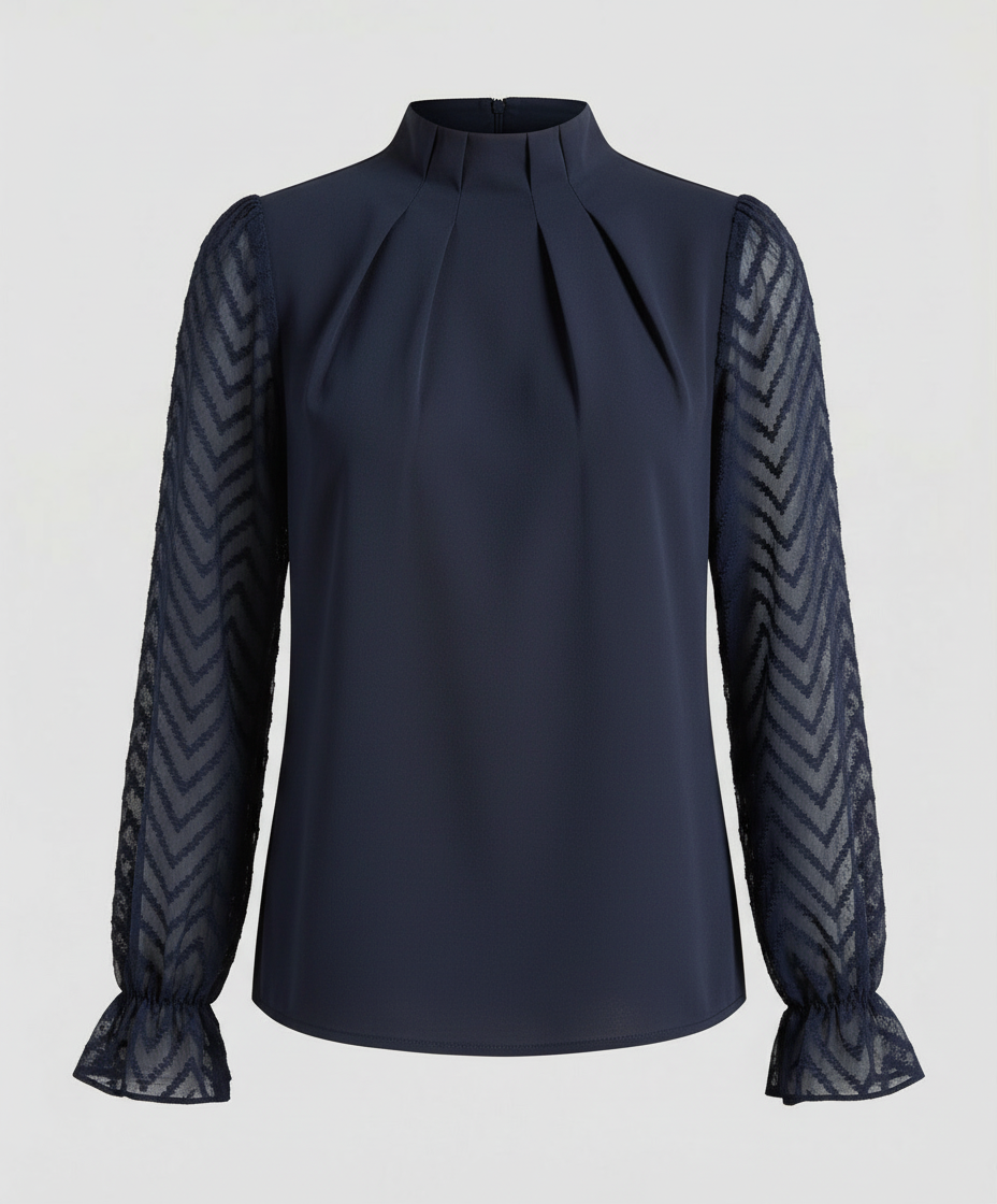 Elegantes Langarm Oberteil Damen | R&B