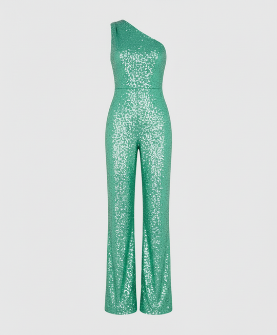 Moderner Pailletten Jumpsuit Damen | R&B