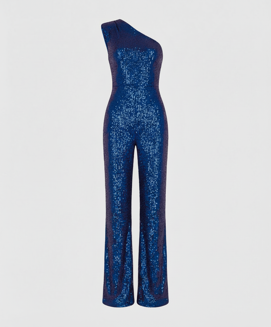 Moderner Pailletten Jumpsuit Damen | R&B