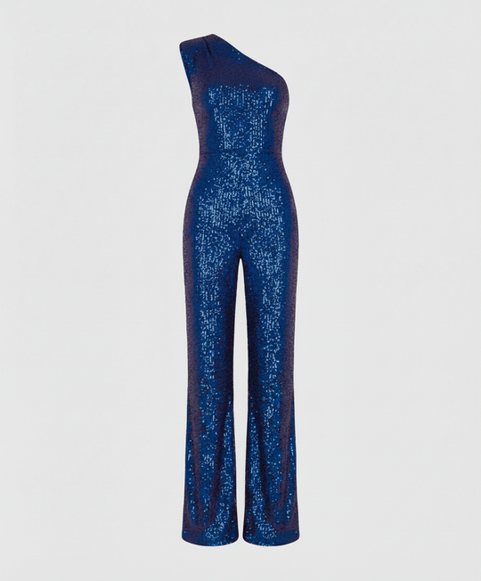 Moderner Pailletten Jumpsuit Damen | R&B