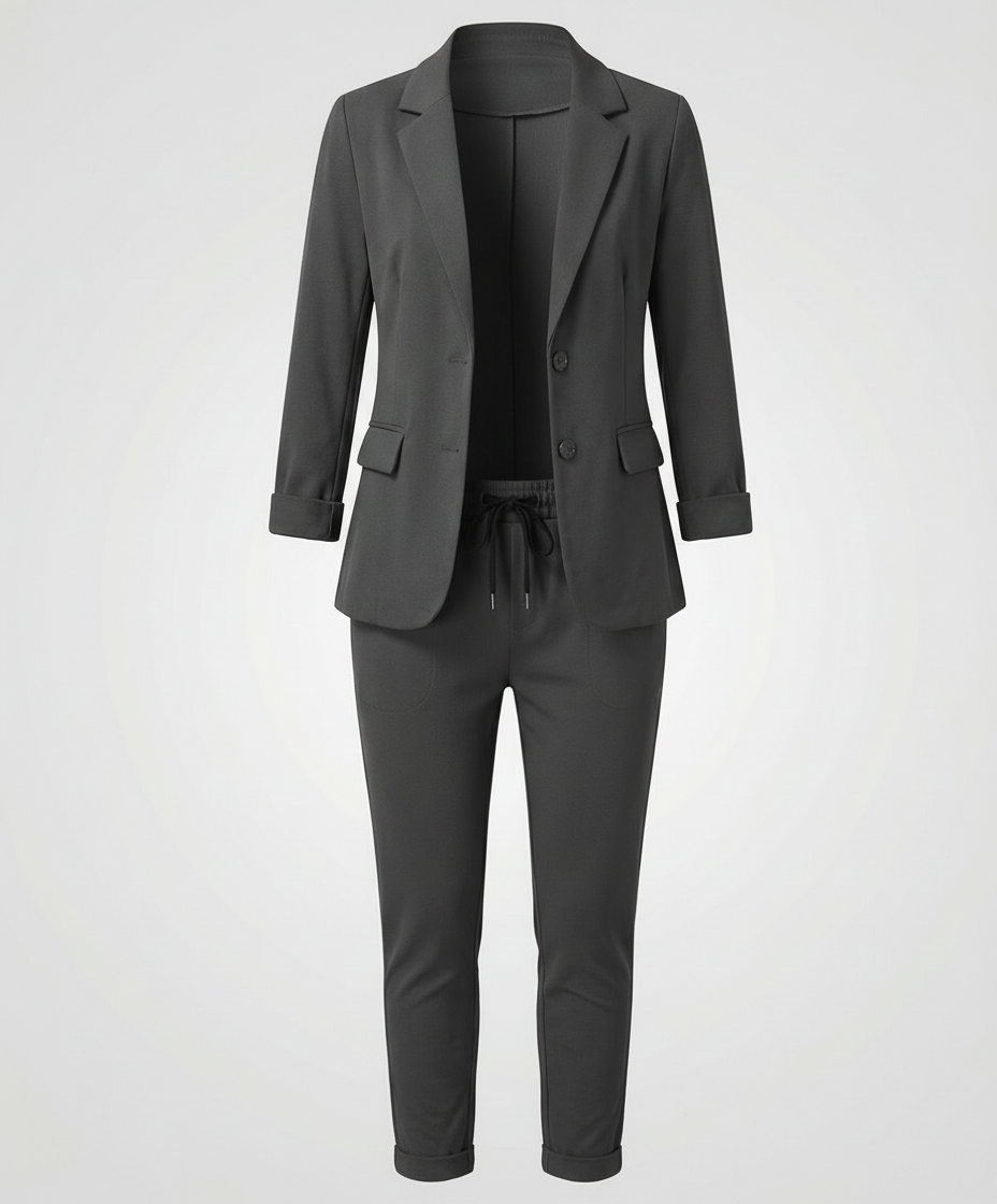 Elegantes Damen Blazer Hosen Set | R&B