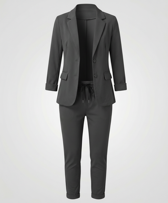 Elegantes Damen Blazer Hosen Set | R&B