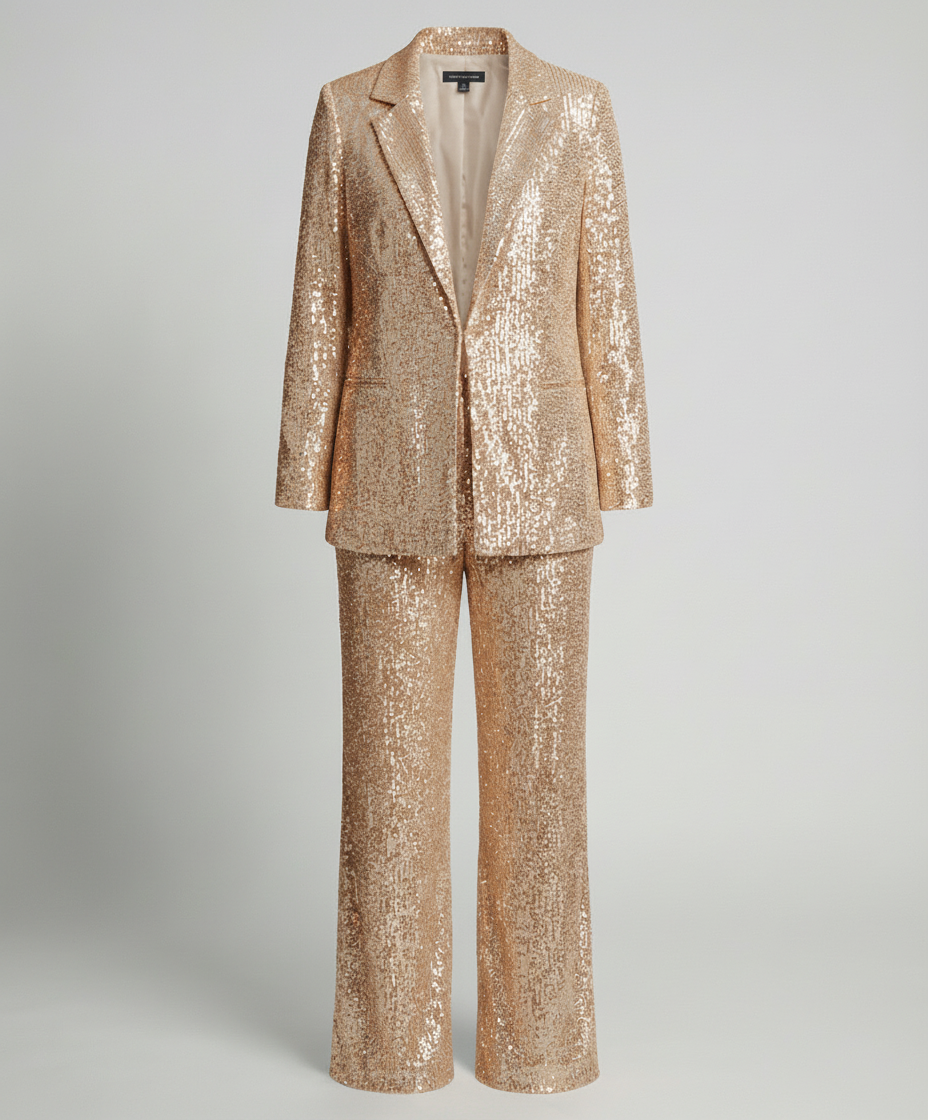 Glitzernder Eleganter Blazeranzug Damen | R&B