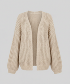 Bequeme Strickjacke Damen Langarm | R&B