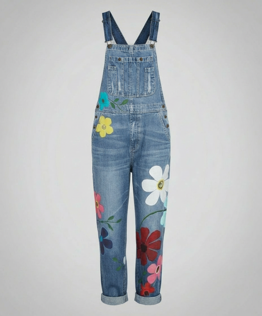 Ärmelloser Denim-Overall Damen | R&B