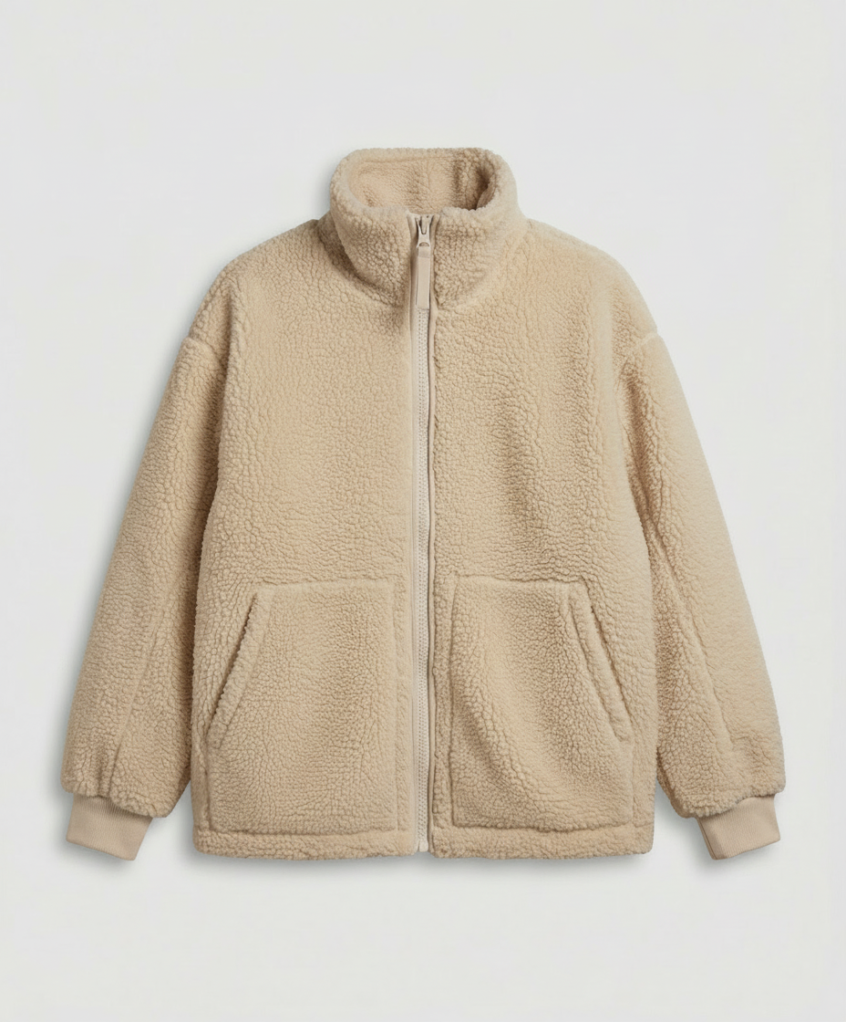 Herren Oversized Fleecejacke Warm | R&B