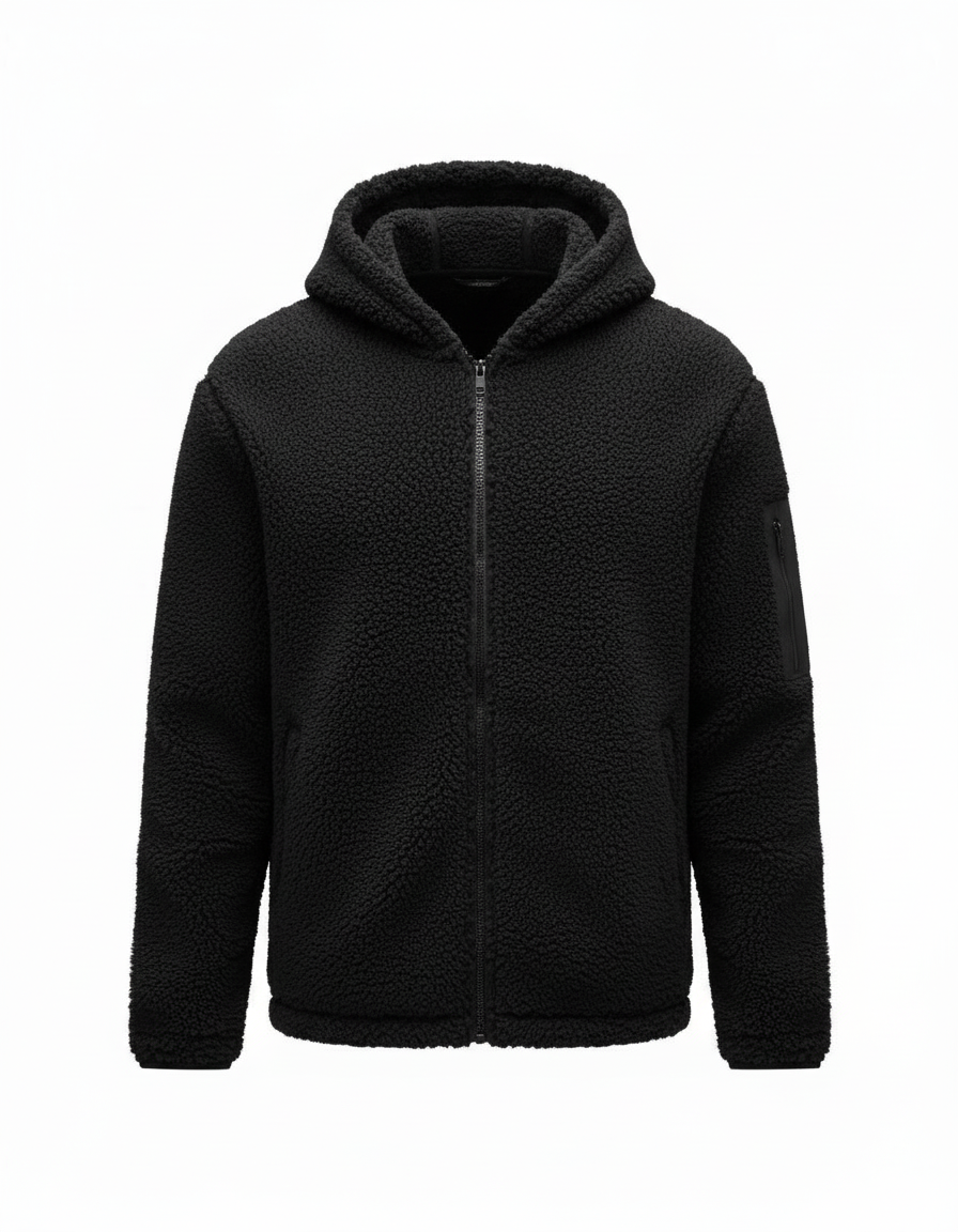Schwere Fleece Winterjacke | R&B