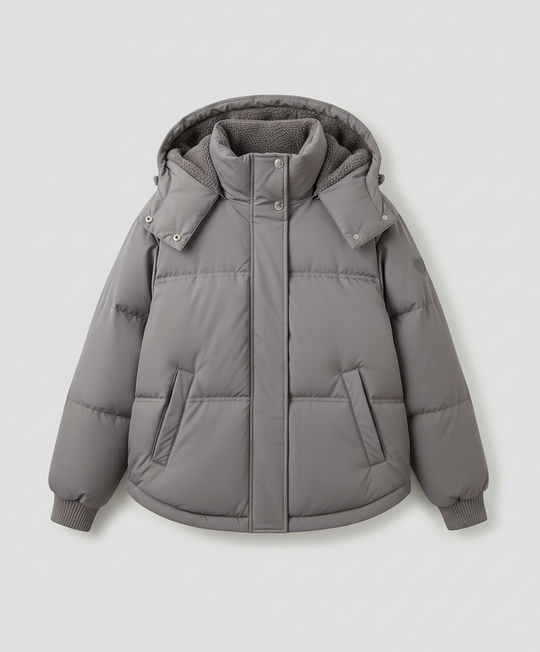 Warme Damen Winterjacke Gepolstert | R&B
