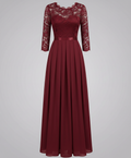 Elegantes Spitzen Brautjungfernkleid | R&B