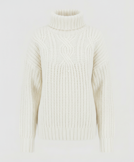 Bequemer Rollkragenpullover Damen | R&B