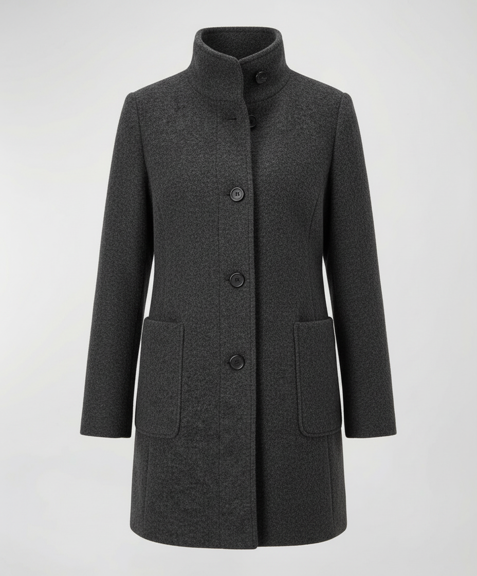 Eleganter Vintage Wollmantel Damen | R&B