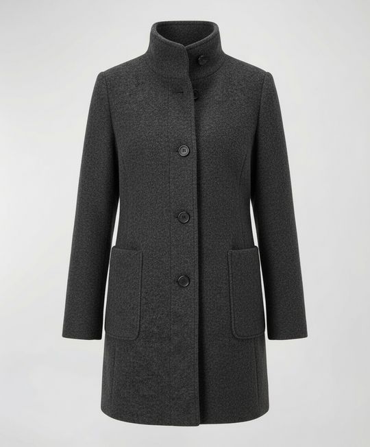 Eleganter Vintage Wollmantel Damen | R&B