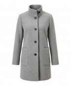 Eleganter Vintage Wollmantel Damen | R&B