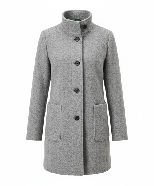 Eleganter Vintage Wollmantel Damen | R&B