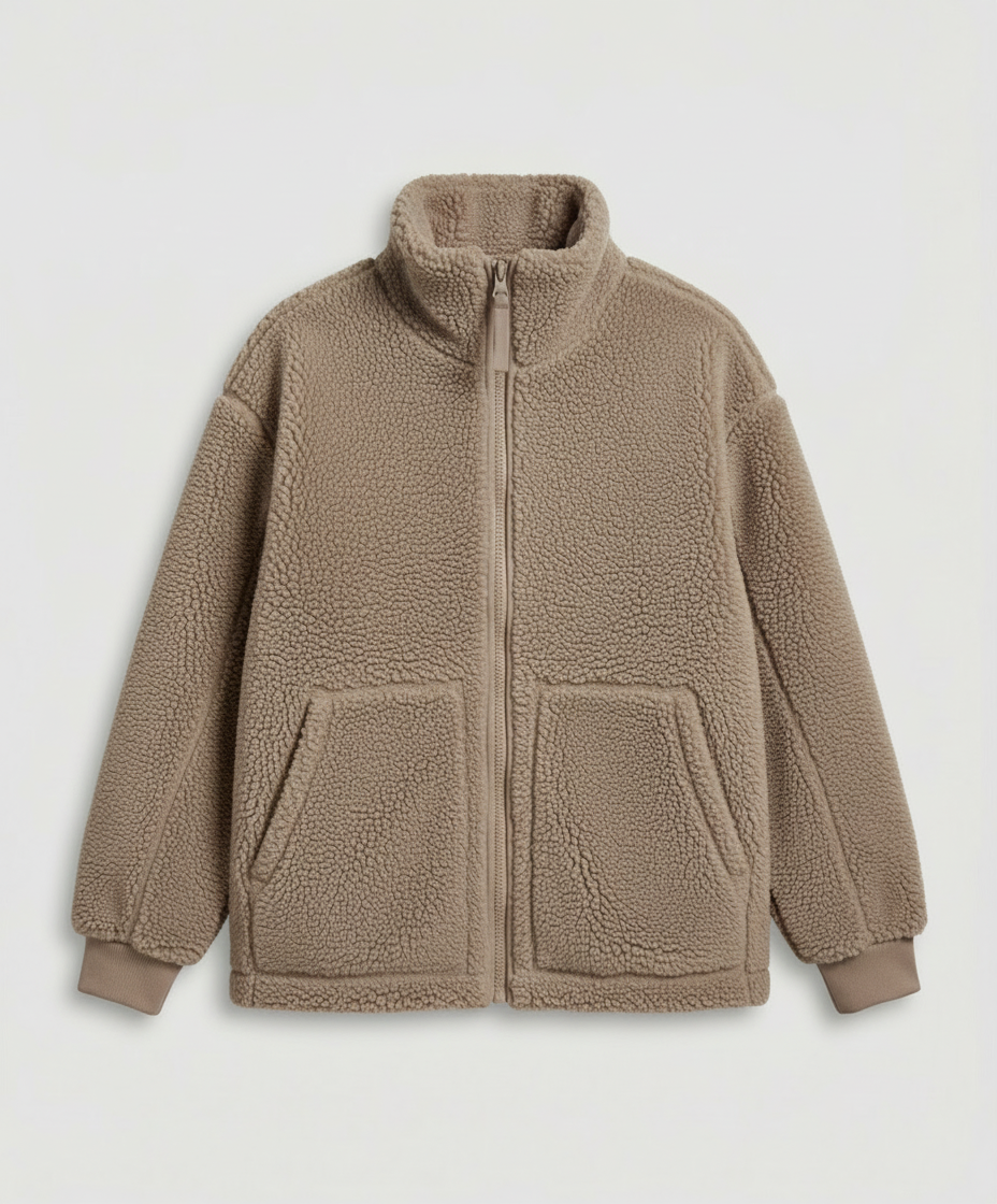 Herren Oversized Fleecejacke Warm | R&B