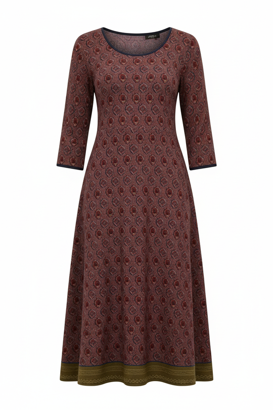 Boho Elegantes Midikleid Damen | R&B