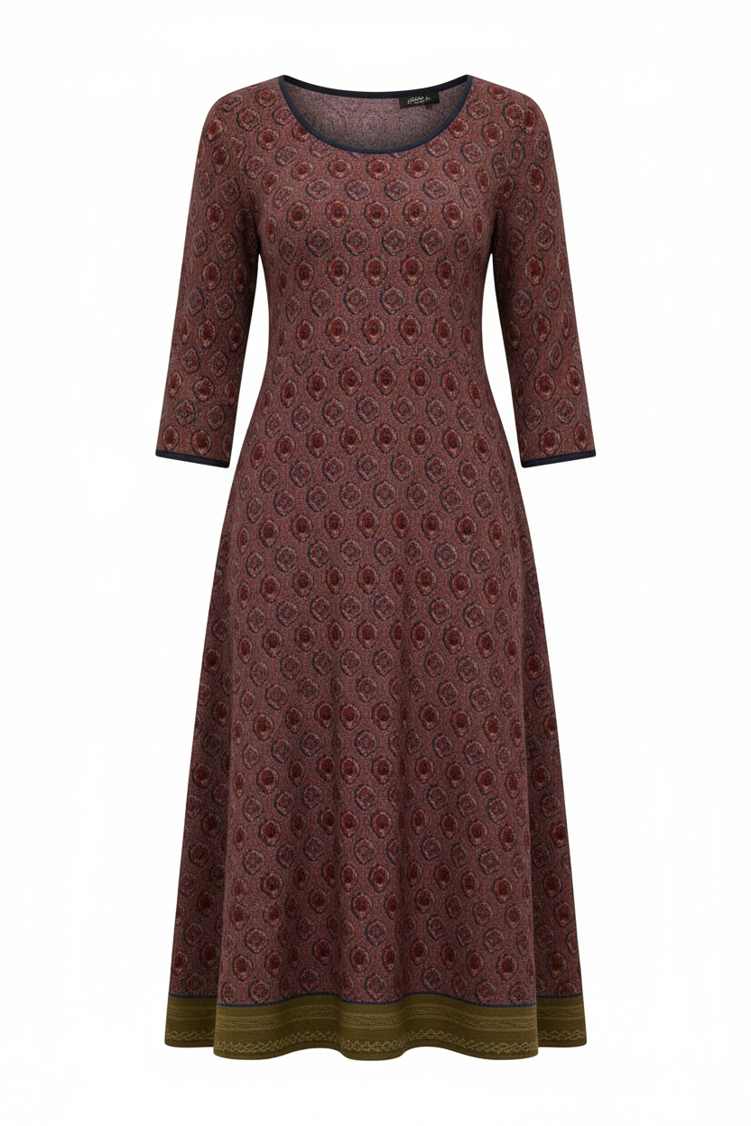 R&B | Boho Chic Midi Kleid