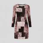 Damen Strickkleid Geometrisch | R&B
