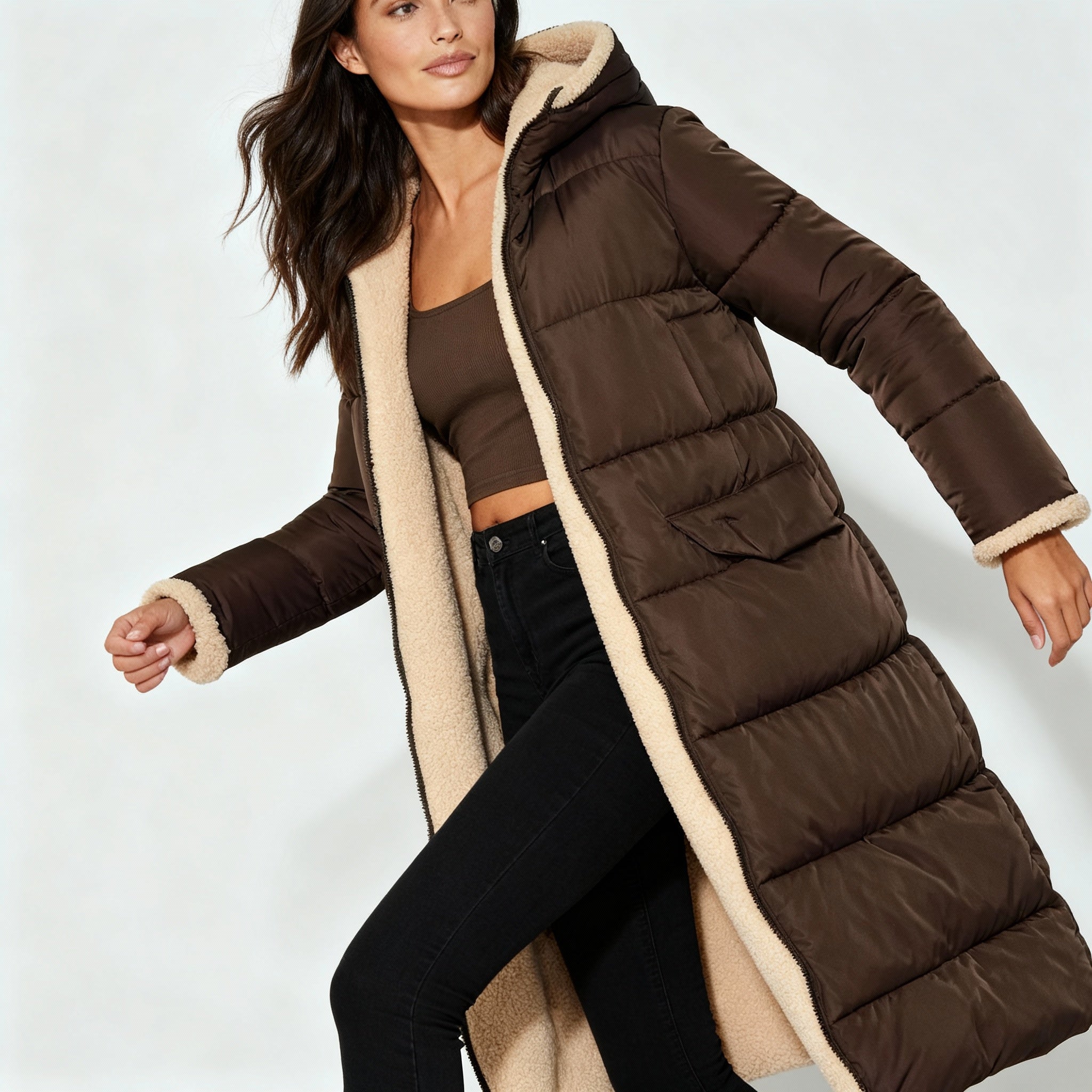 Umkehrbare Winterjacke Komfort | R&B