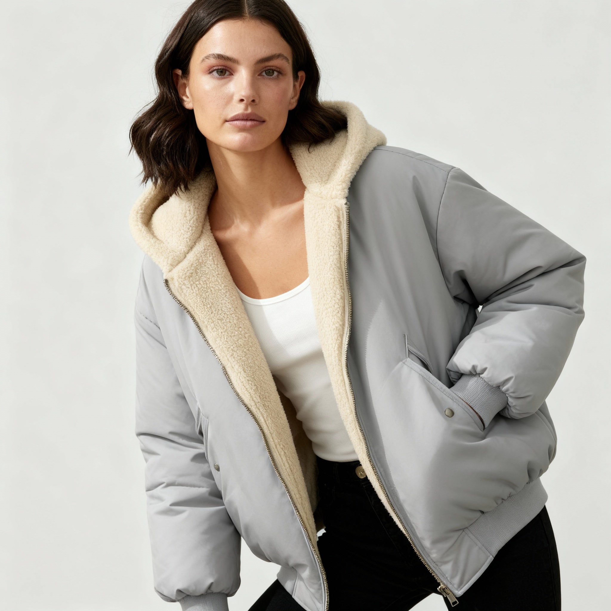 Oversized Winterjacke Komfort | R&B