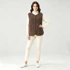 Winter Warme Elegante Fleece Weste Damen | R&B