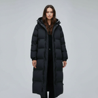 Winddichte Lange Winterjacke Damen | R&B