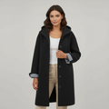Eleganter Wintermantel Damen Komfort Langer Mantel Fleece | R&B
