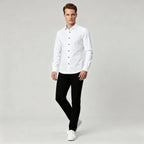 Bügelfreies Stretch Hemd Herren Slim Fit | R&B