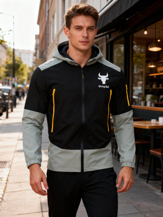 Herren funktionale Outdoor-Jacke R&B