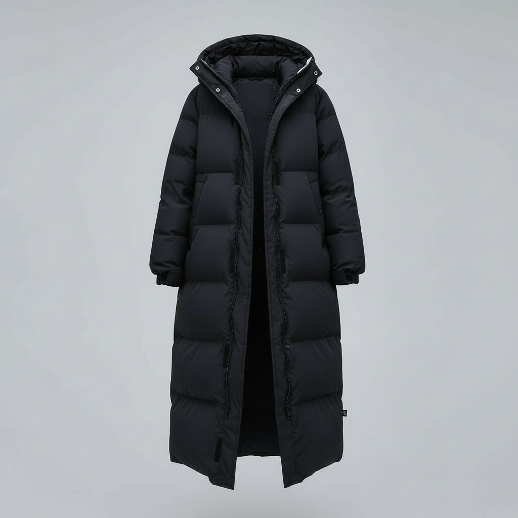 Winddichte Lange Winterjacke Damen | R&B