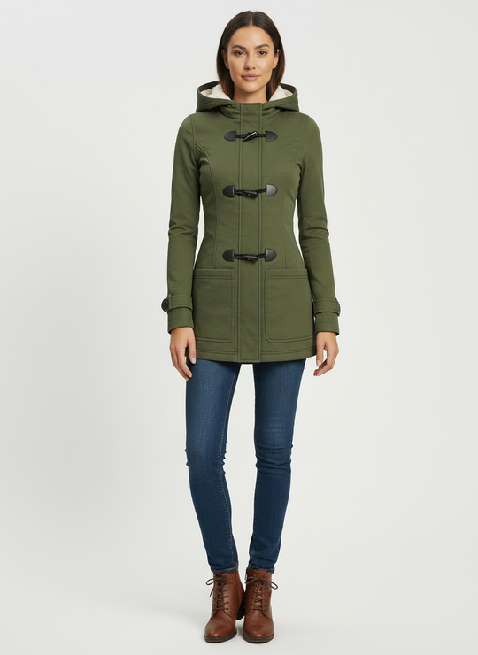 Gefütterte Damen Winterjacke Warm | R&B