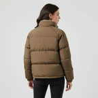 Warm Fleecegefüttert Leicht Pufferjacke Damen | R&B