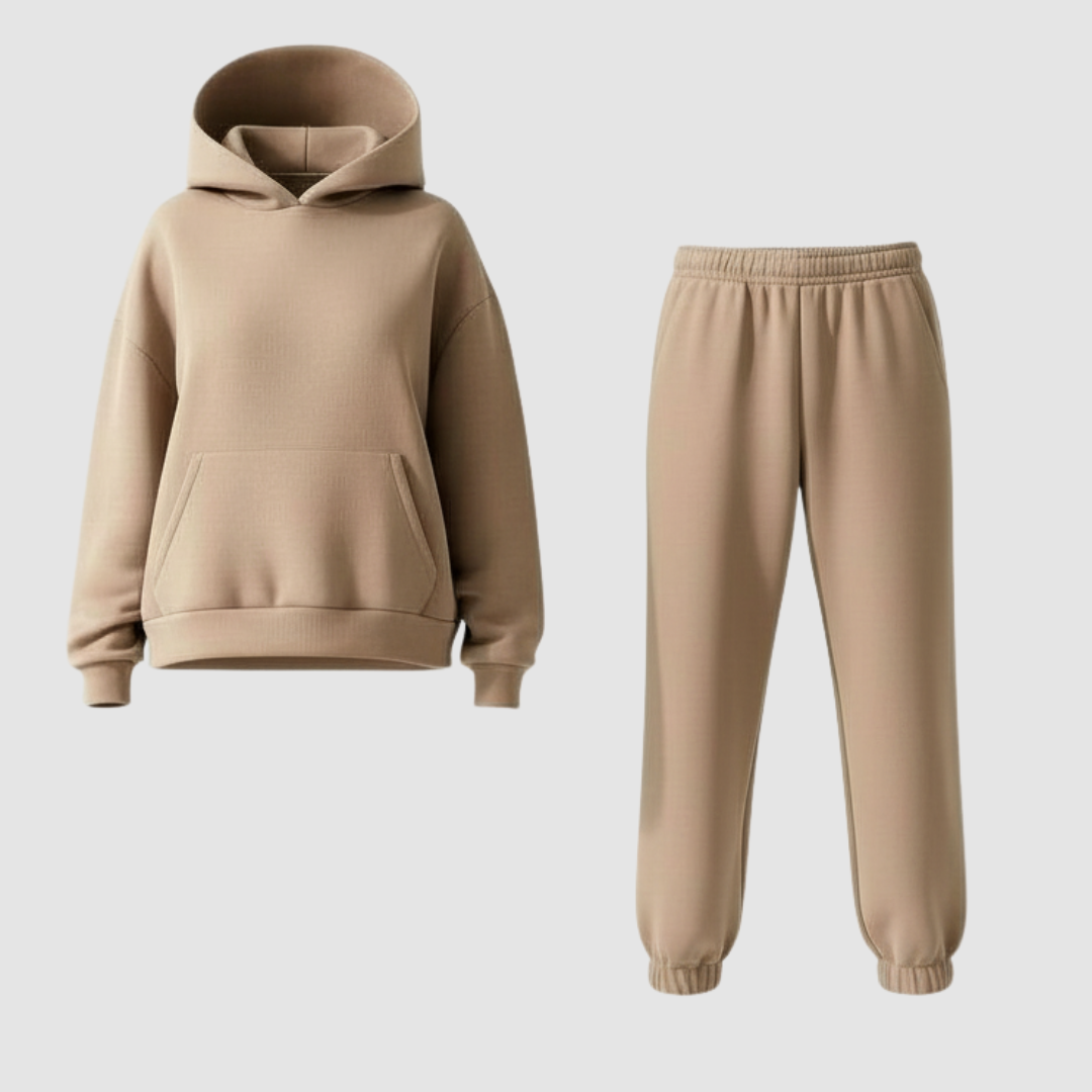 Jogging Set Damen Komfort Weiches Set Loungewear | R&B