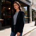 R&B | Moderne Damenjacke mit Kapuze für Stil und Komfort