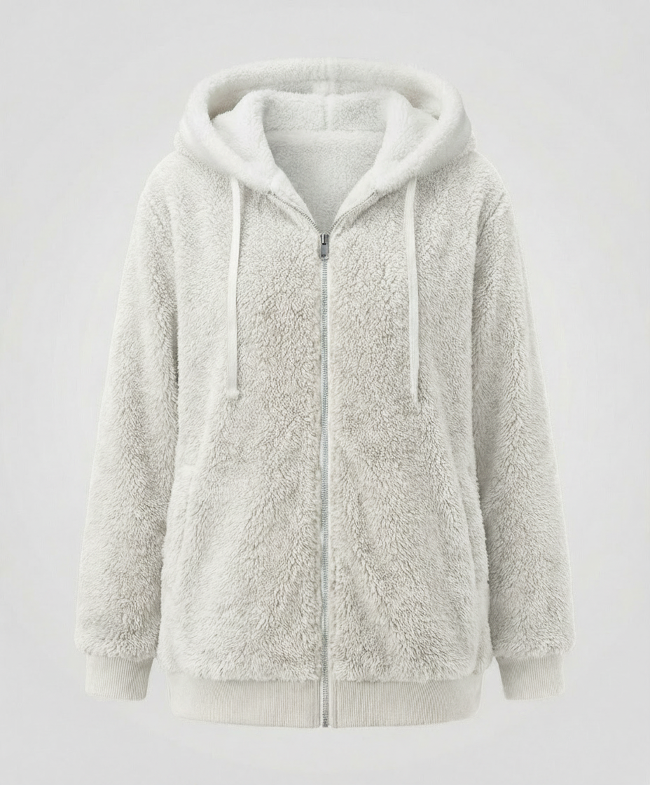 Übergroße Teddyjacke Damen | R&B