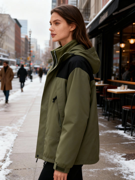 Thermo Komfort Damen Winterjacke