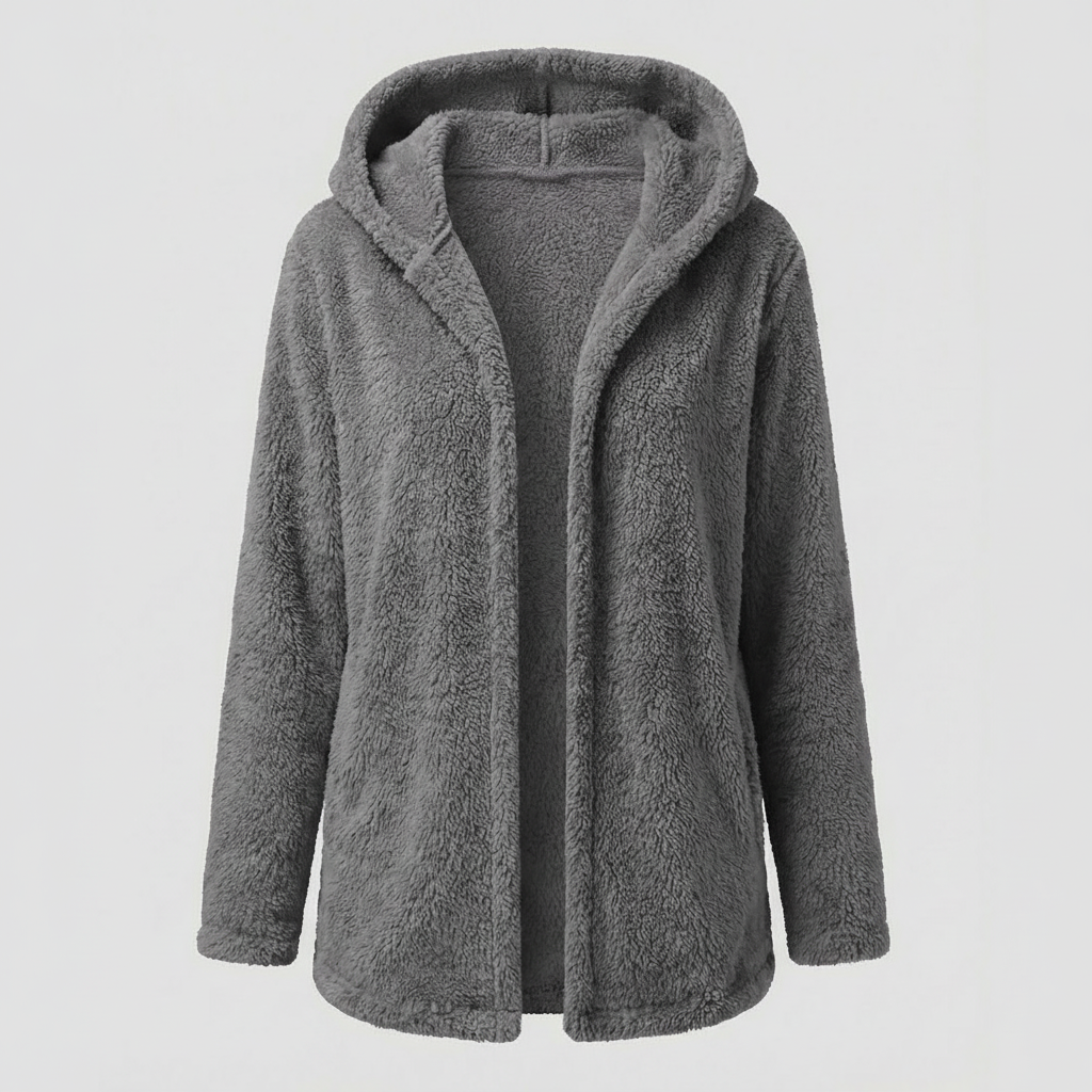 Teddy Fleecejacke Damen Lang | R&B