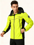 R&B | Outdoor-Jacke mit Reflektierendem Design – Wasserdicht & Sportlich