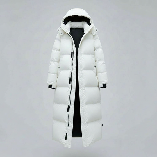 Winddichte Lange Winterjacke Damen | R&B