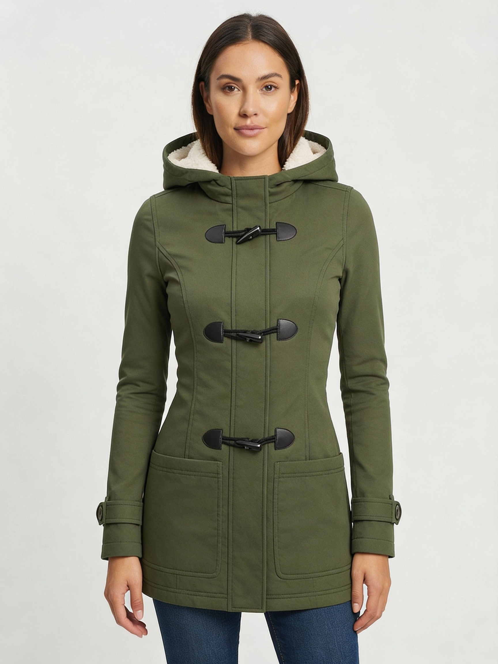 Gefütterte Damen Winterjacke Warm | R&B
