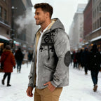 R&B | Kapuzenjacke mit Tribal Print